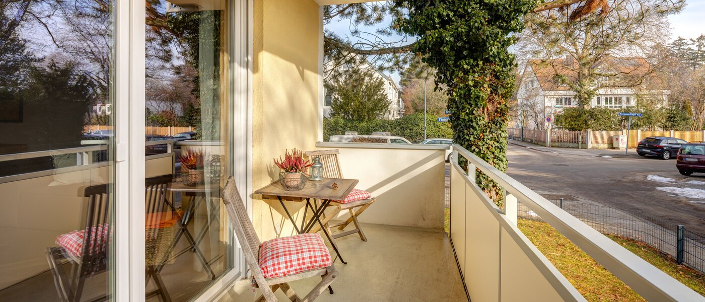 appartamento München Schwabing - Alte Heide 02 balcone 14310