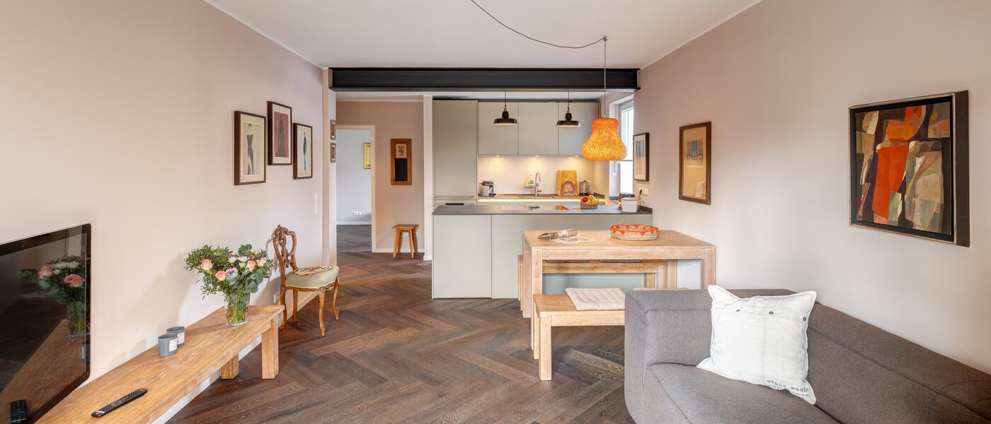 appartamento München Schwabing - Alte Heide 03 zona living 14310