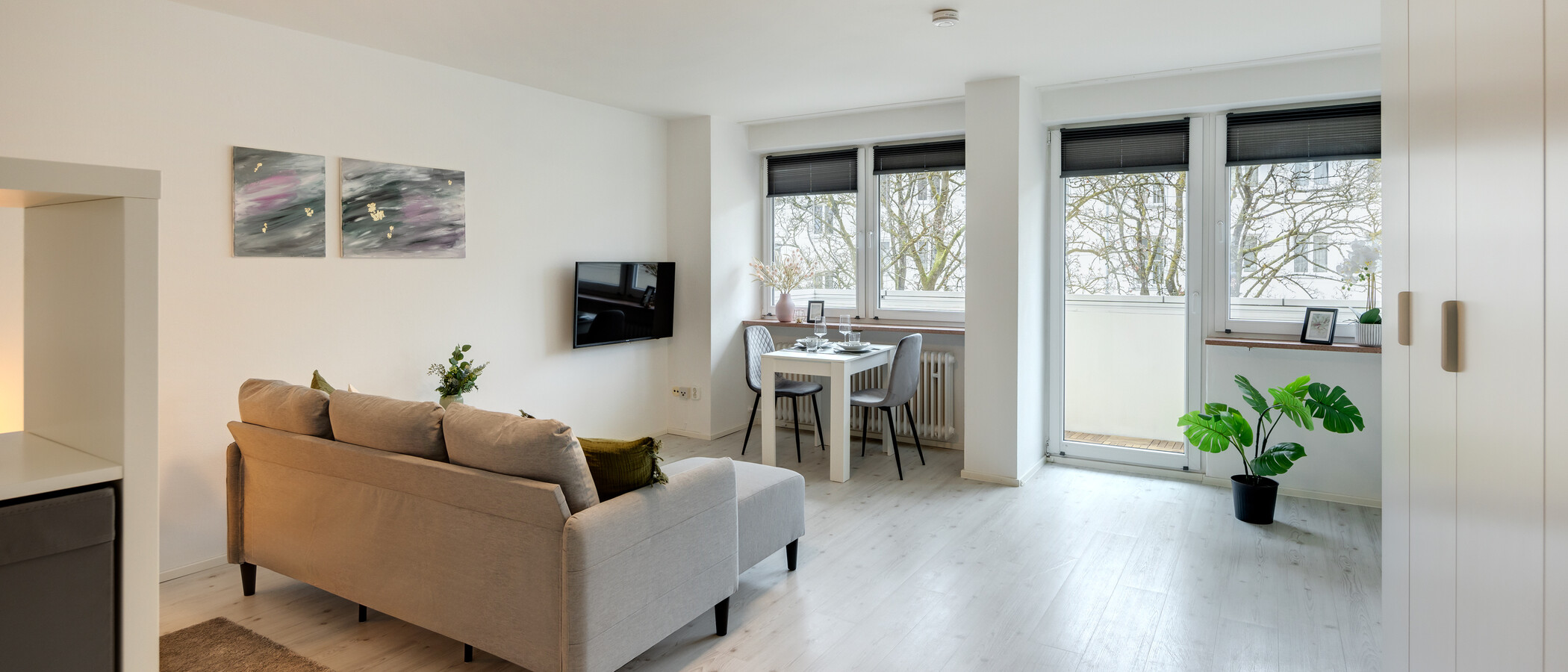 appartamento München Untergiesing 01 zona living 14312