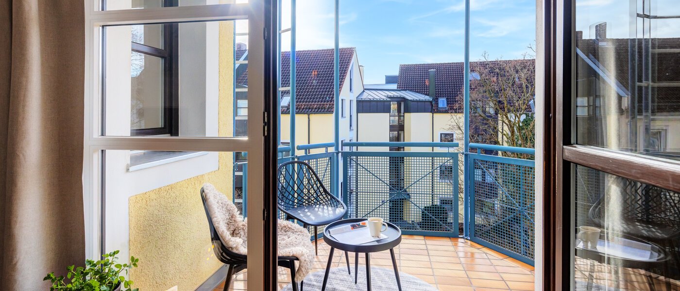 appartamento München Sendling 01 balcone 14317