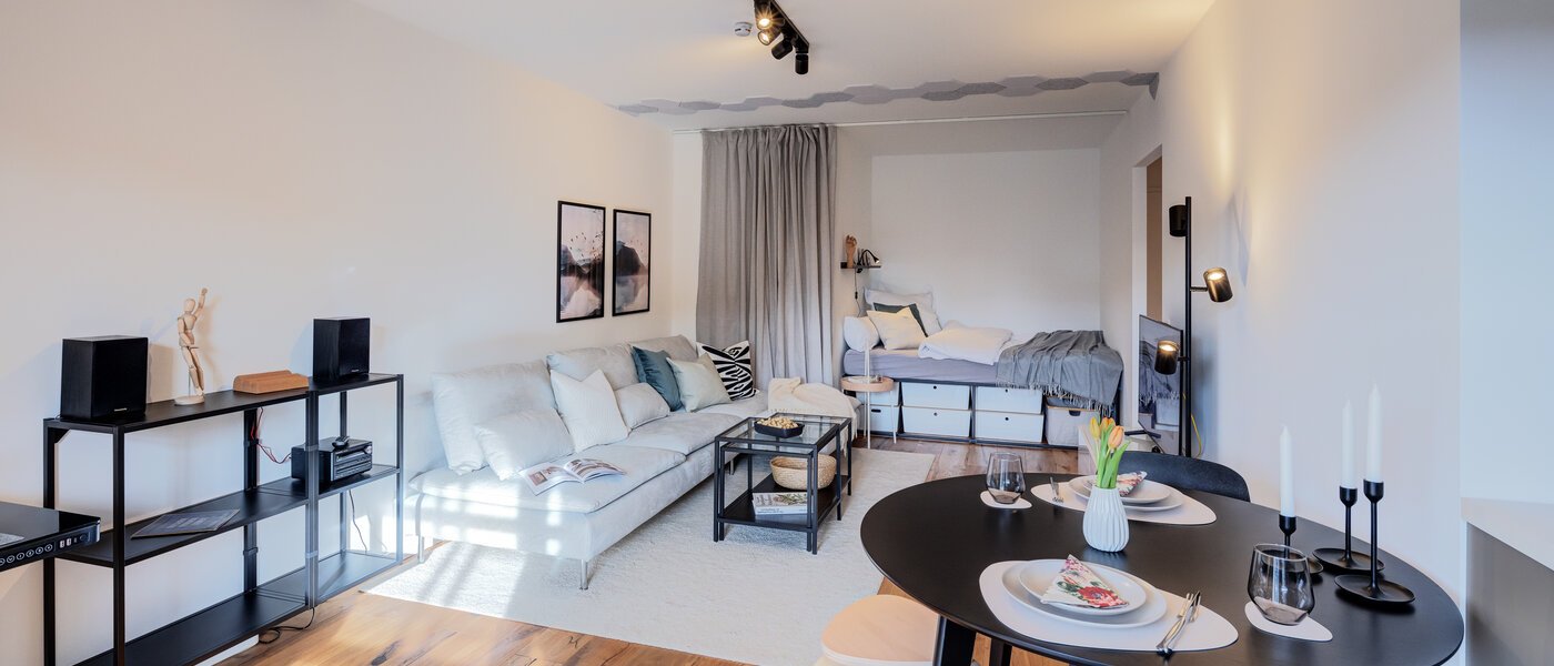 appartamento München Sendling 03 zona living 14317