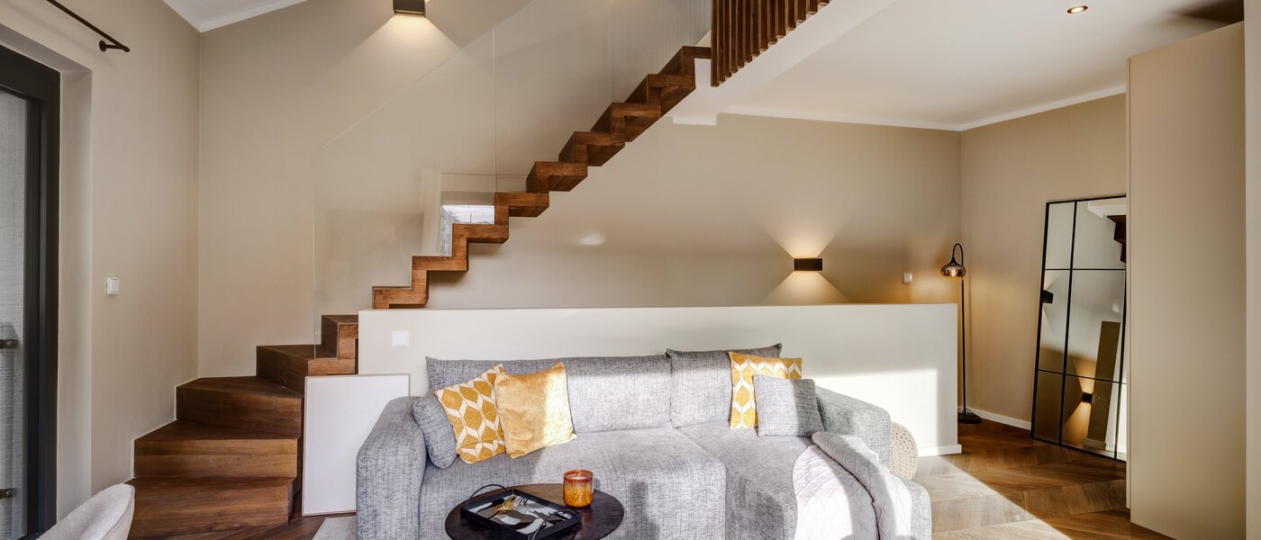 maisonette München Glockenbachviertel 02 2° zona living 14318