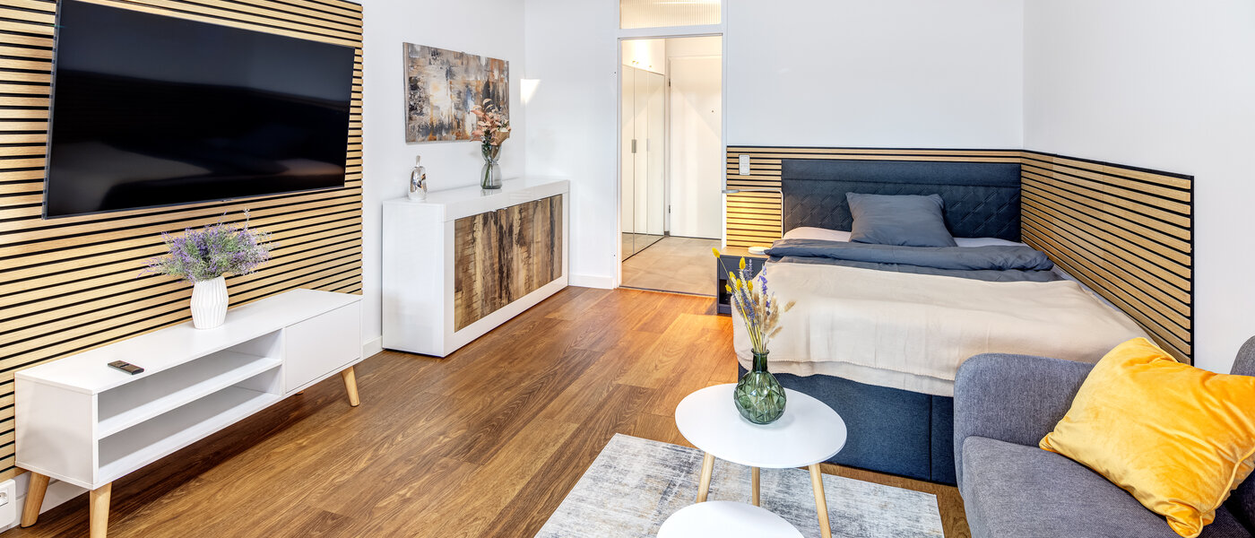 appartamento München Milbertshofen 03 zona living 14324