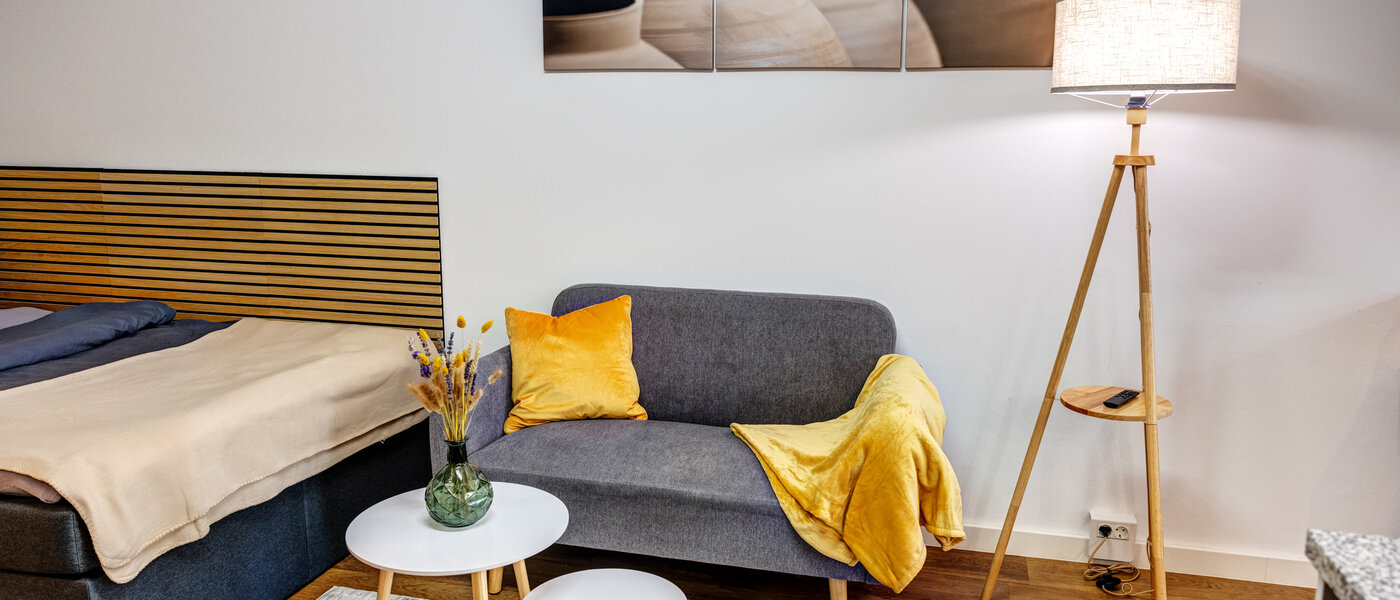 appartamento München Milbertshofen 05 zona living 14324