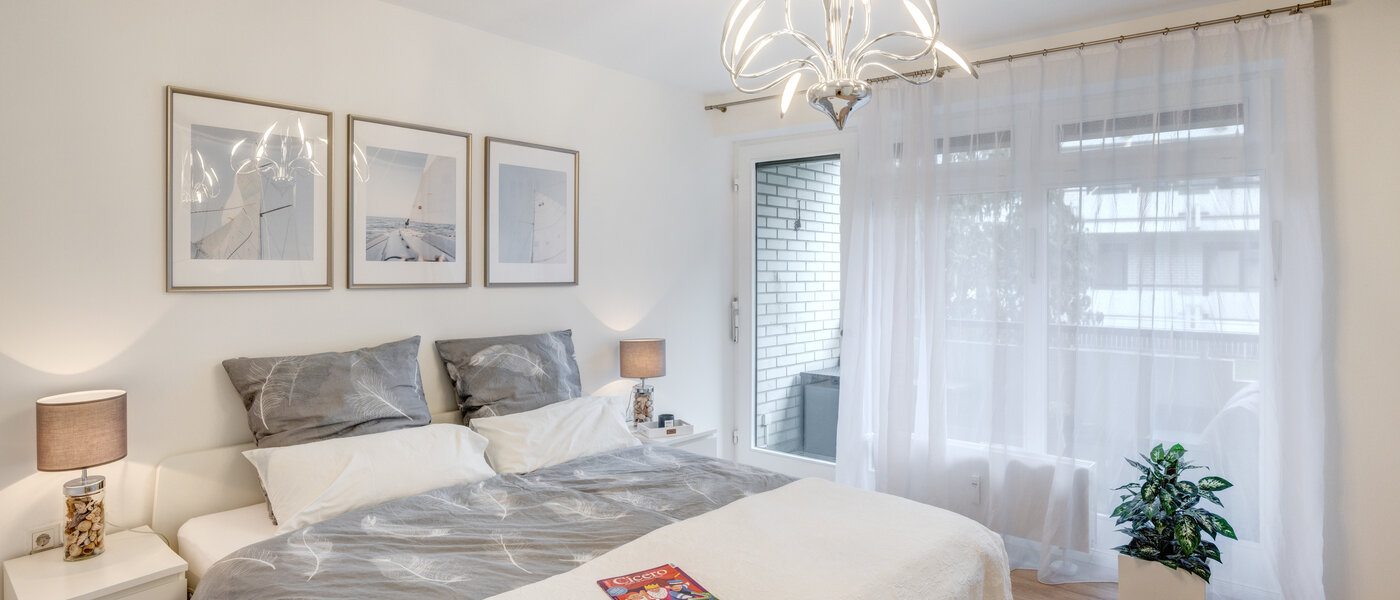 appartamento München Solln 01 camera da letto 14326