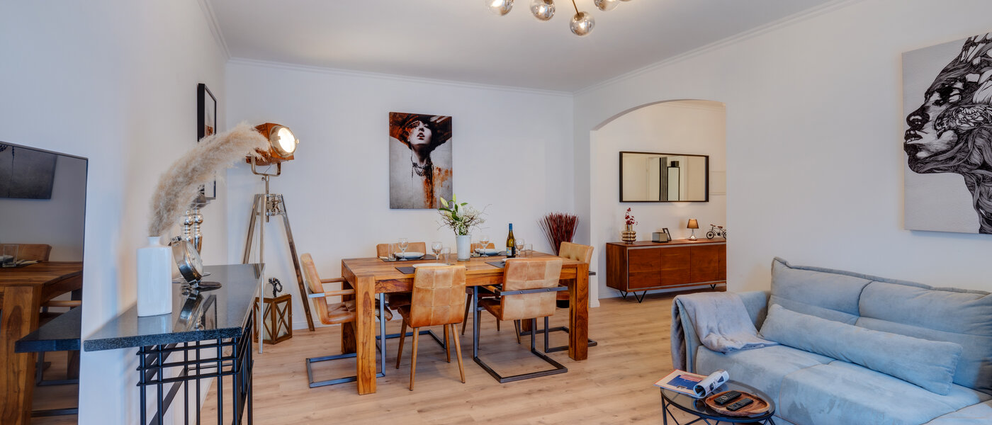 appartamento München Solln 01 zona living 14326