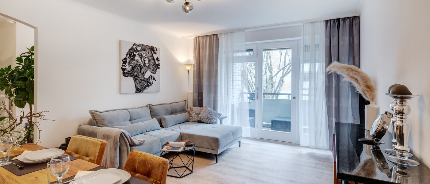 appartamento München Solln 02 zona living 14326