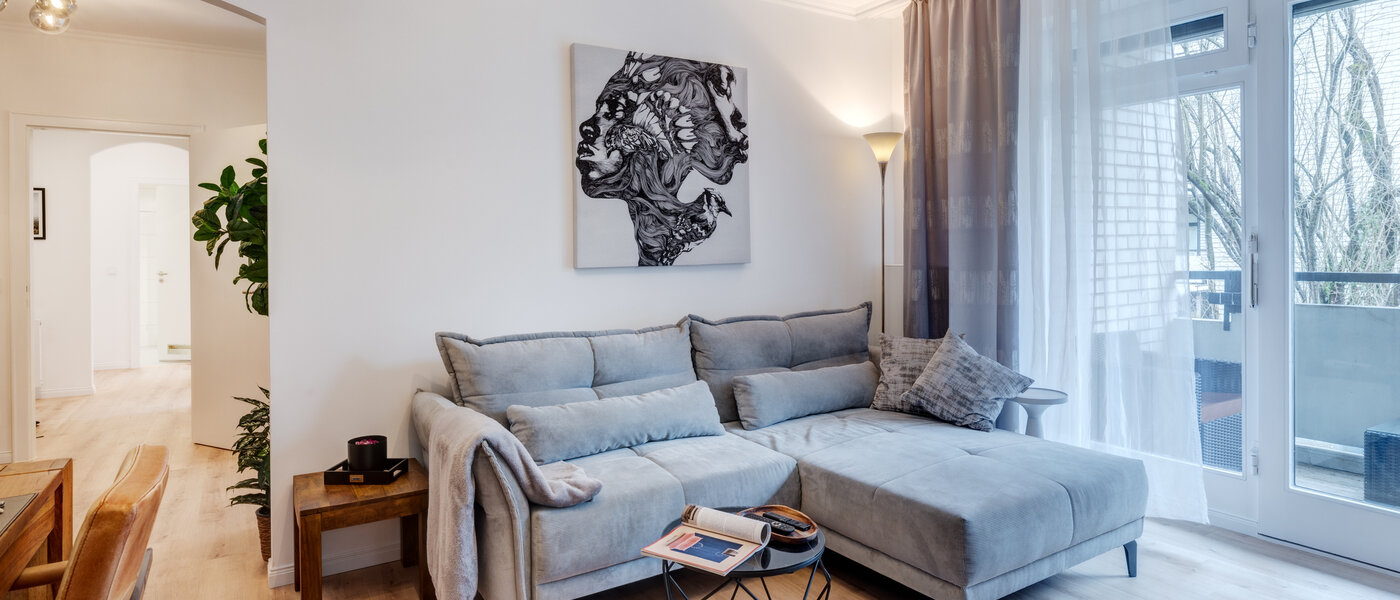 appartamento München Solln 03 zona living 14326