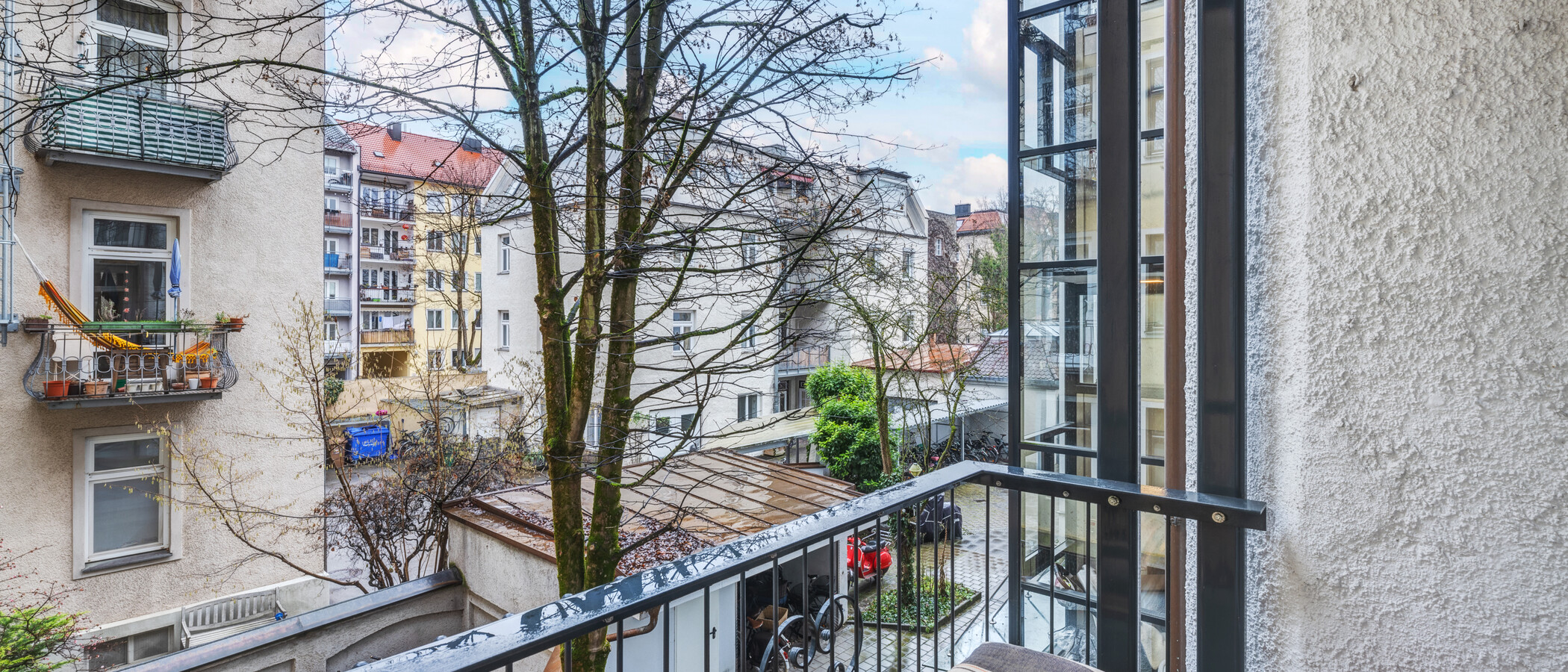 appartamento München Neuhausen 02 balcone 14340