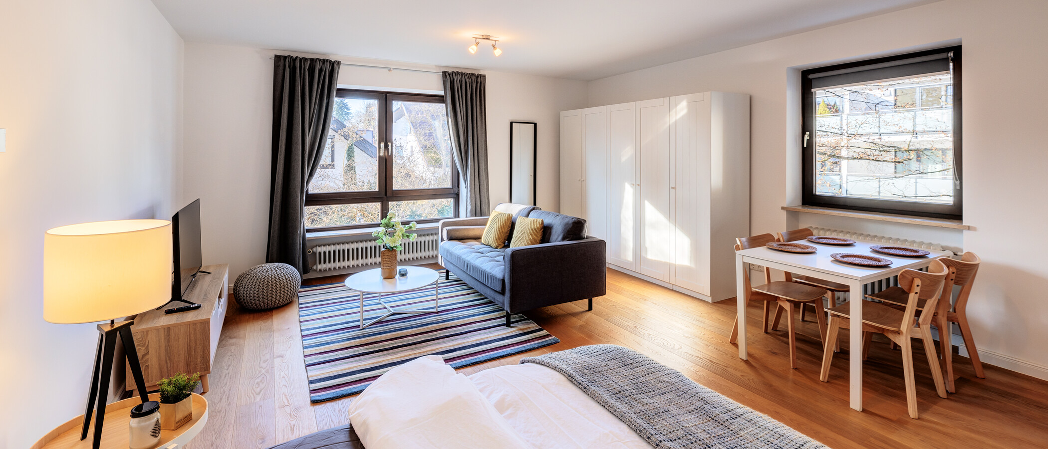 appartamento München Obermenzing 01 zona living 14346