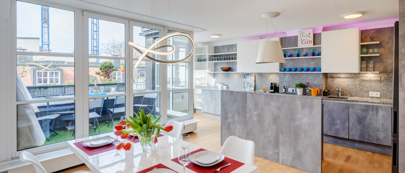 appartamento München Maxvorstadt 01 cucina 14358