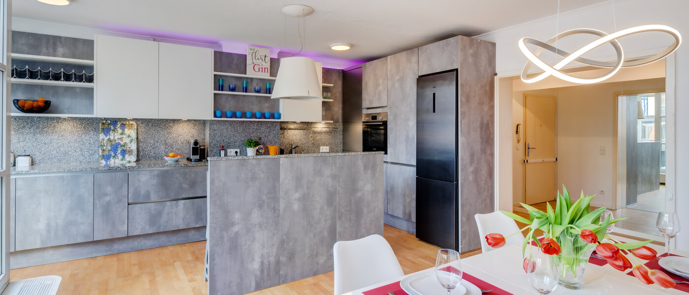 appartamento München Maxvorstadt 02 cucina 14358