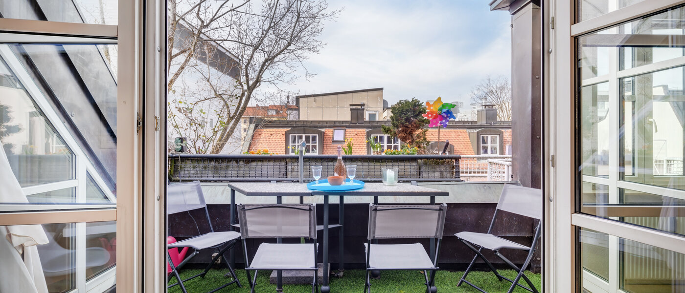 appartamento München Maxvorstadt 01 balcone 14358
