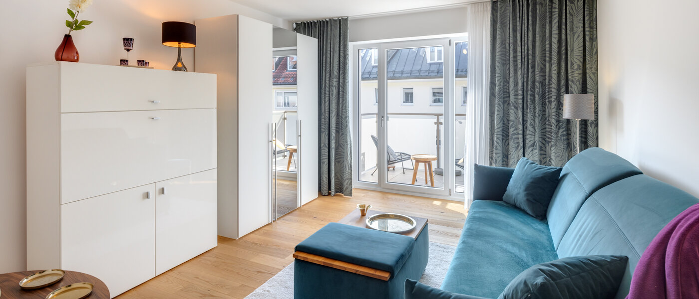 appartamento München Schwabing-West (rund um den Hohenzollernplatz) 05 zona living 14369