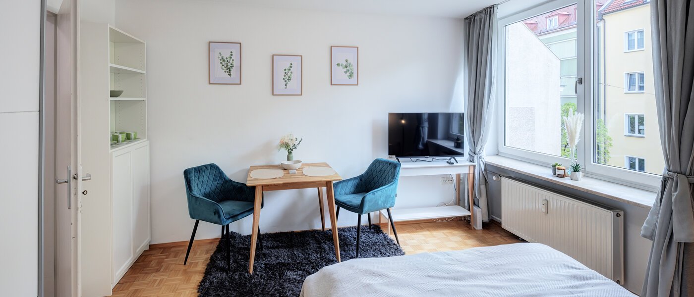 abitazione München Maxvorstadt 02 zona living 14371