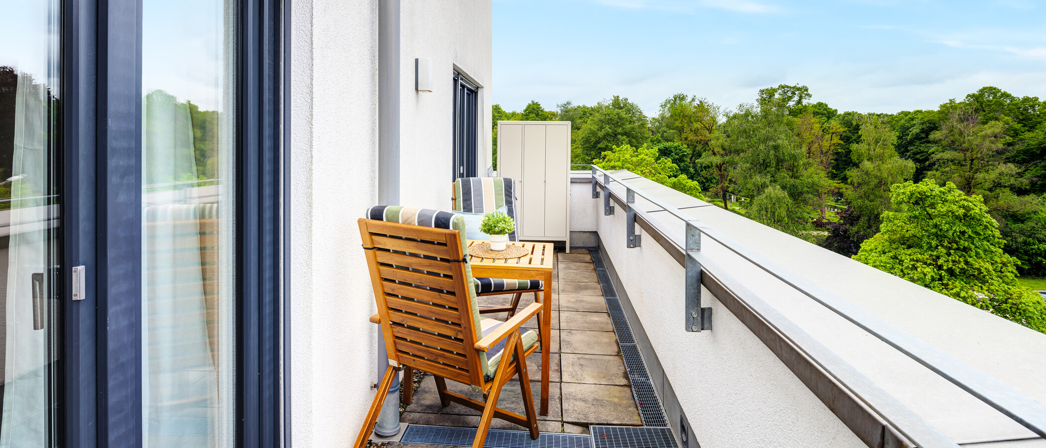 appartamento München Obergiesing 01 balcone 14378