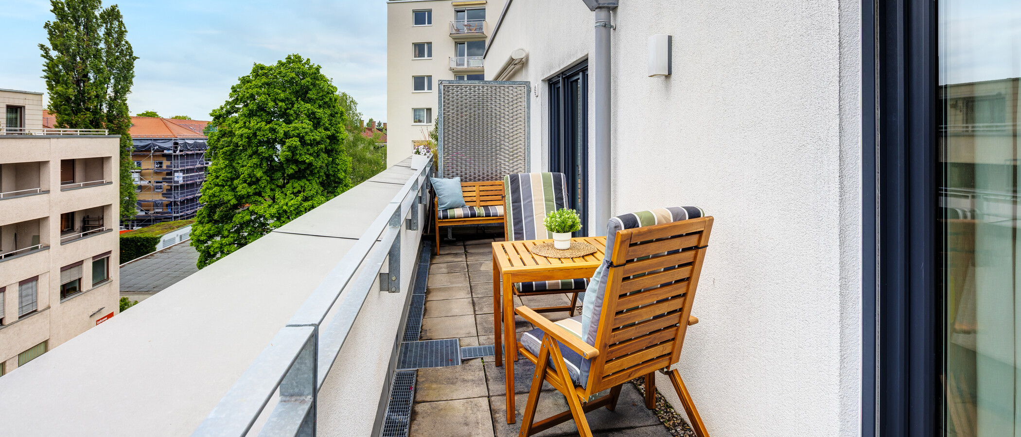 appartamento München Obergiesing 02 balcone 14378
