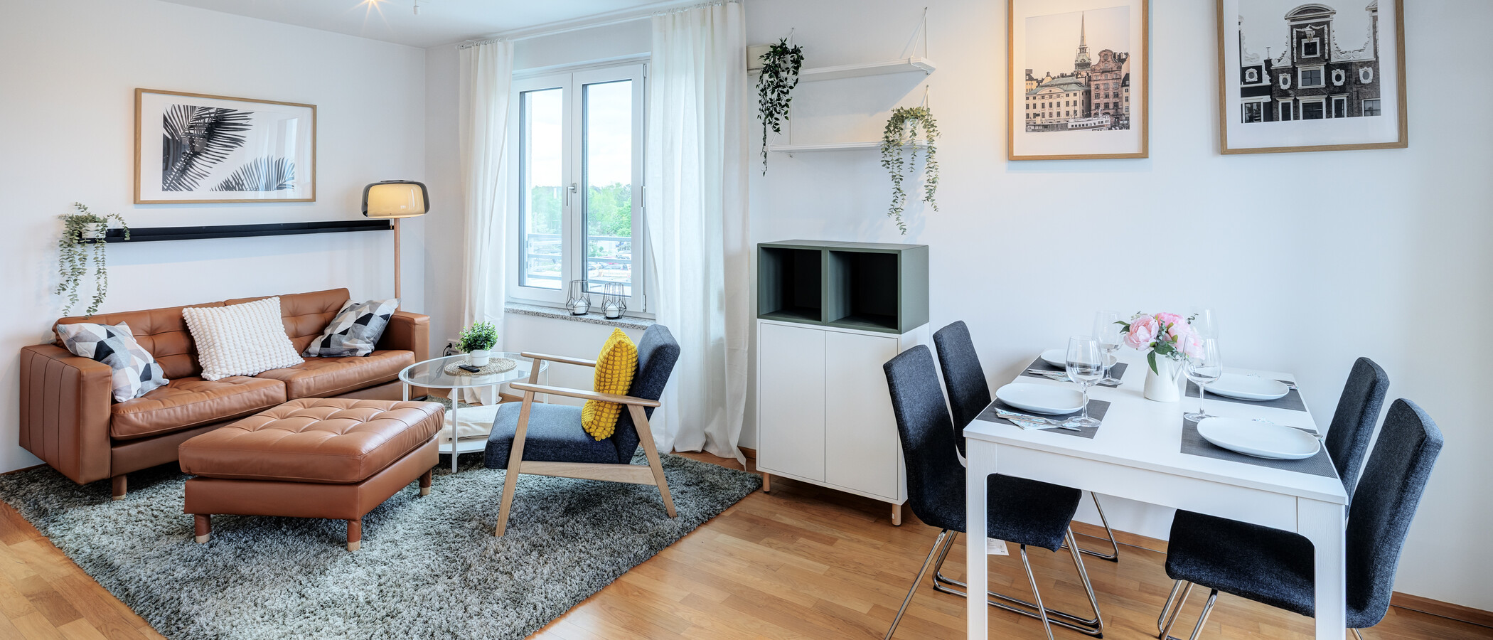 appartamento München Obergiesing 01 zona living 14378