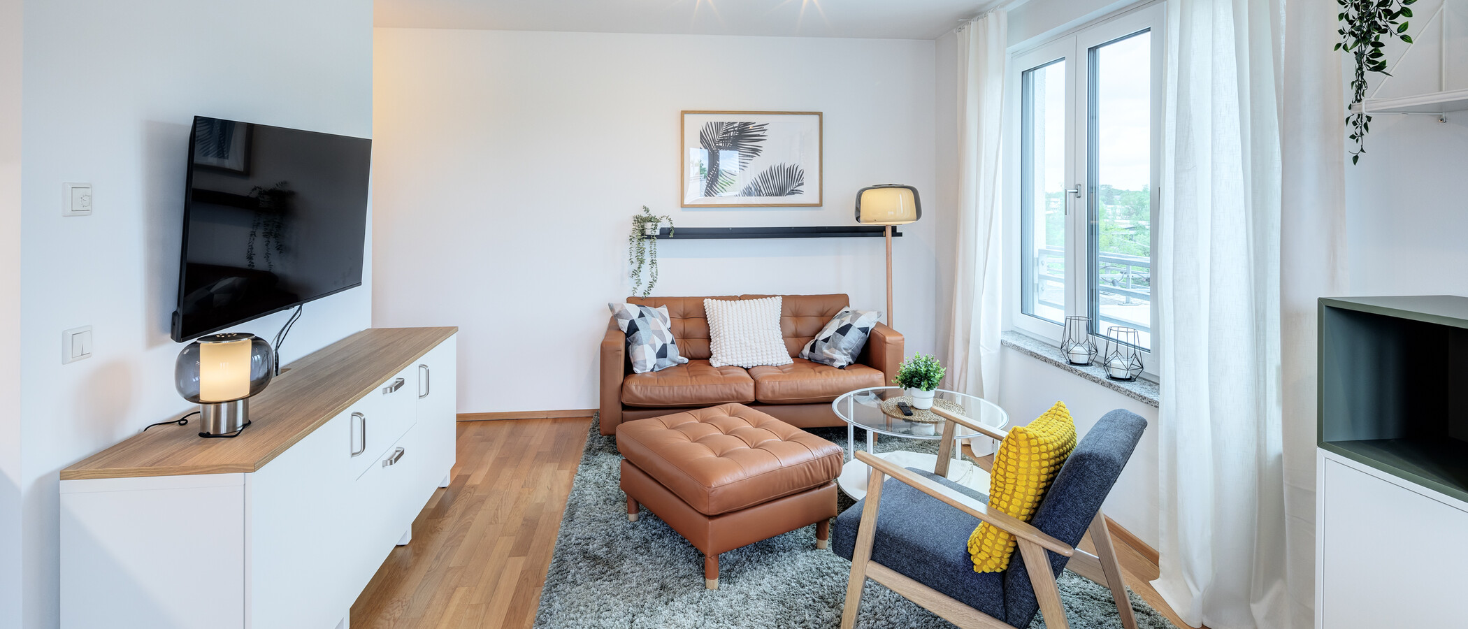 appartamento München Obergiesing 02 zona living 14378