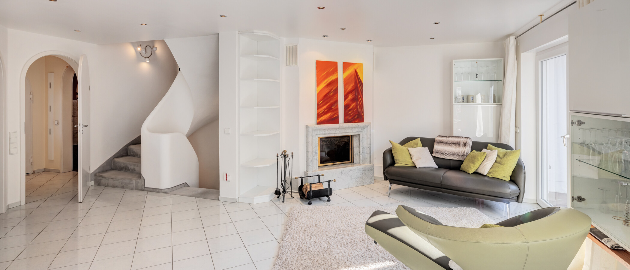 casa a schiera Pullach im Isartal 01 zona living 14381