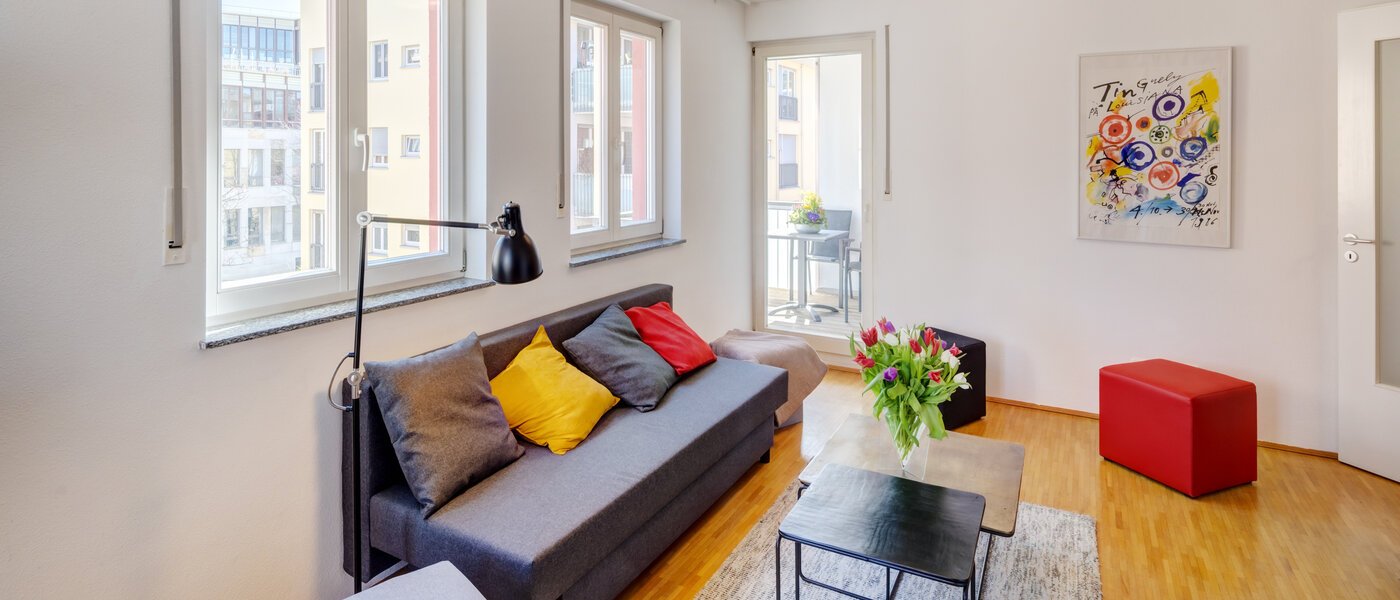 appartamento München Theresienhöhe 02 zona living 14384