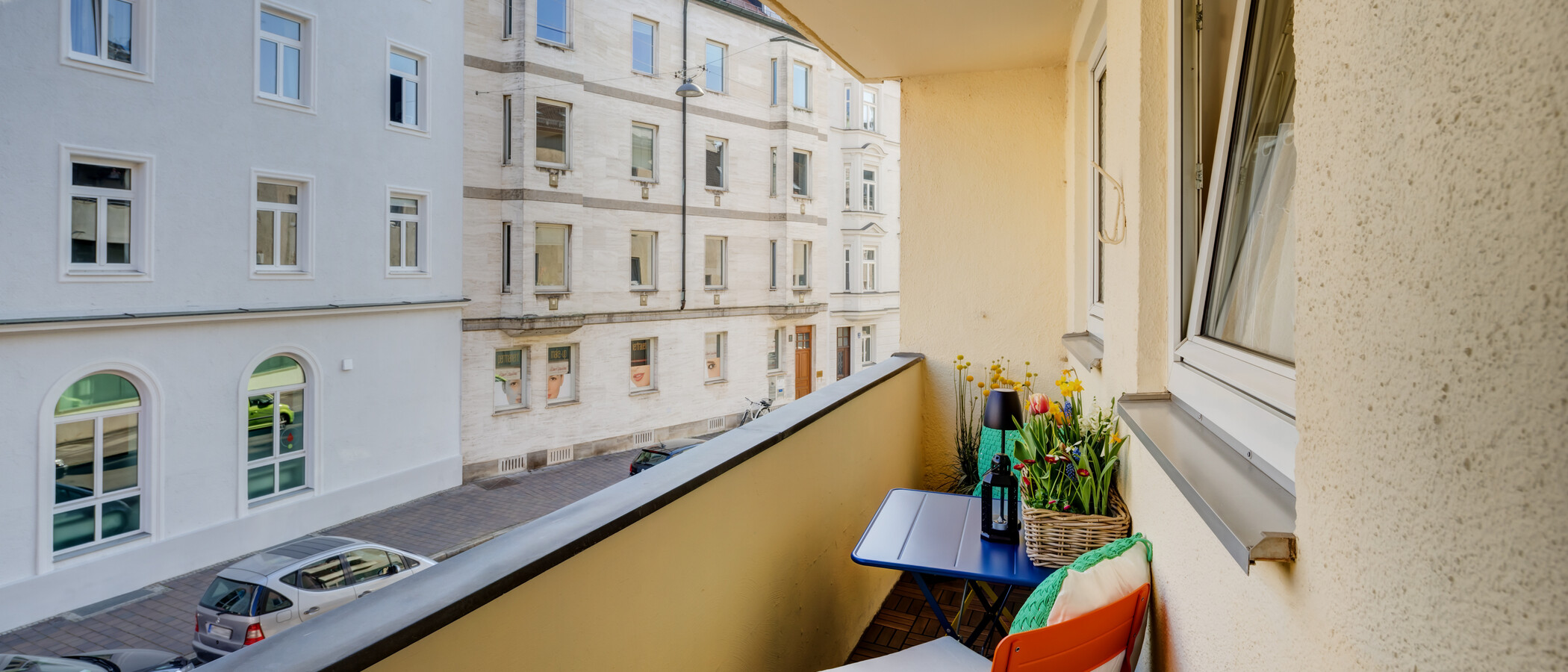 appartamento München Lehel 01 balcone 14389
