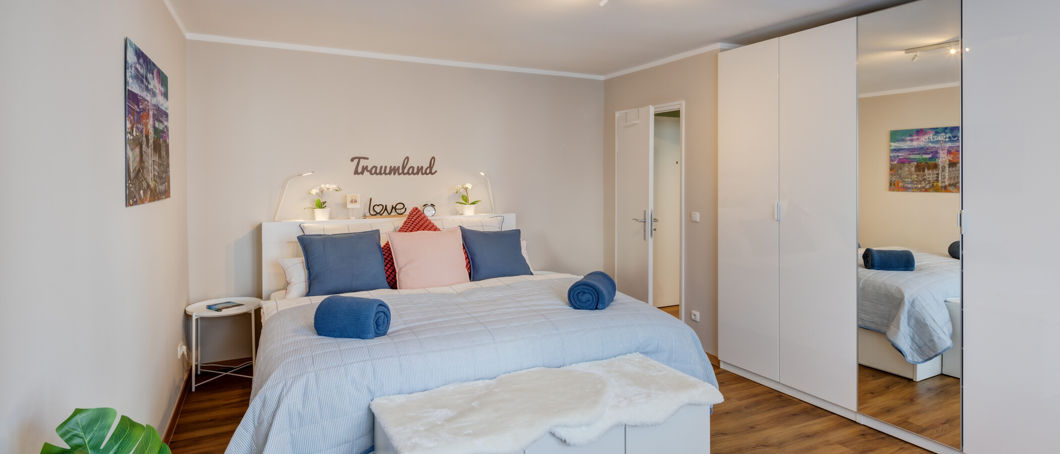 appartamento München Lehel 01 camera da letto 14389