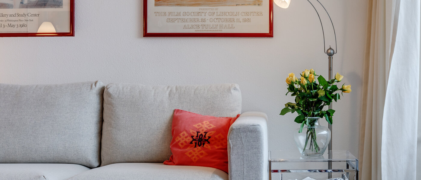 appartamento München Schwabing-Georgenschwaige 02 zona living 1439