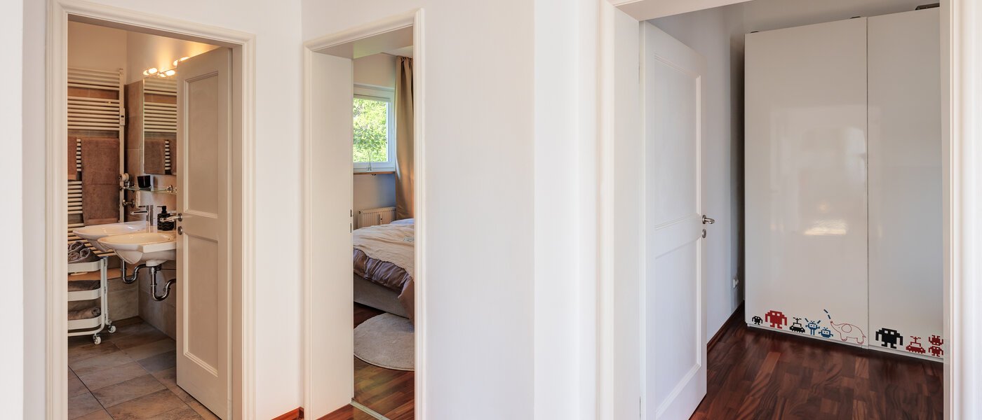 attico con terrazzo München Solln 04 ingresso/corridioio 14396