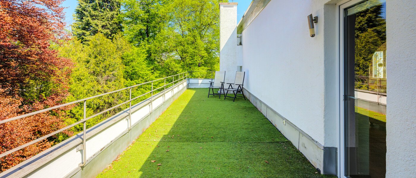 attico con terrazzo München Solln 01 2° terrazza sul tetto 14396