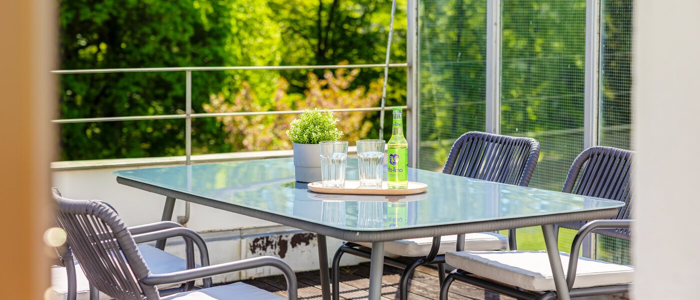 attico con terrazzo München Solln 02 1° terrazza sul tetto 14396