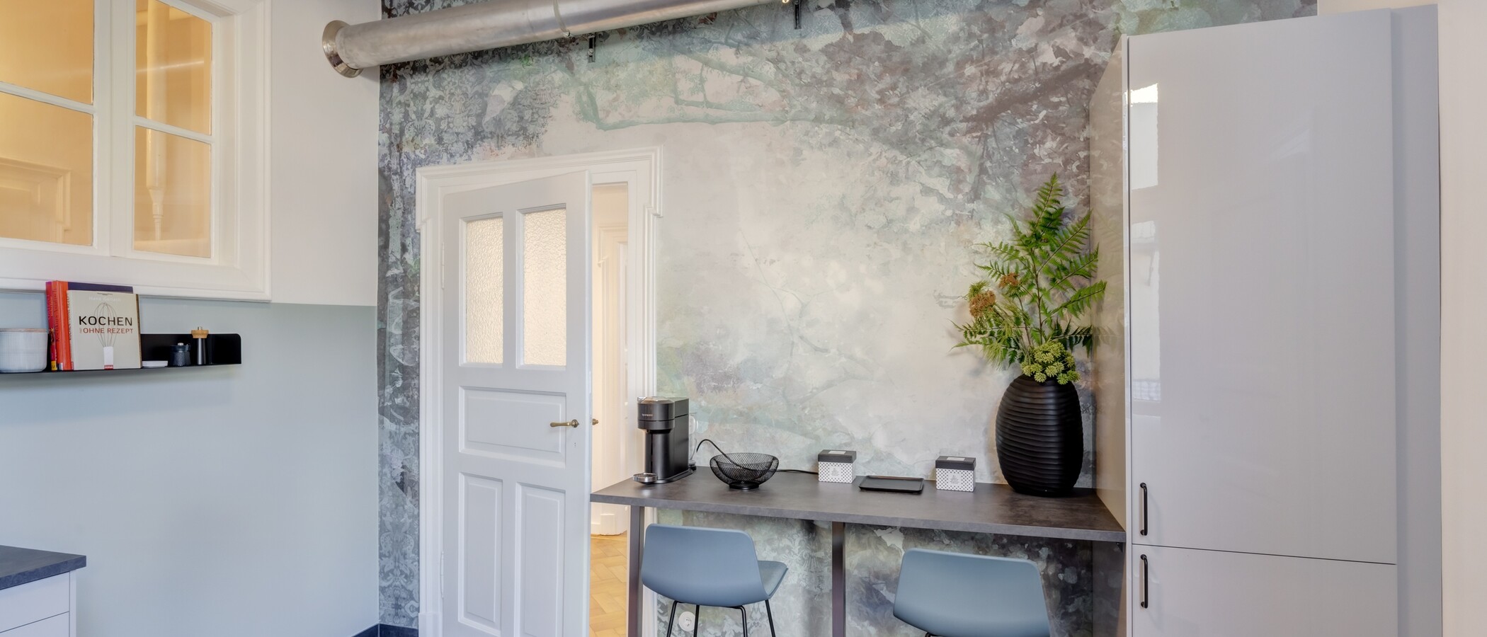 appartamento München Schwabing-Nord (zw. Leopoldstraße & Englischen Garten) 03 cucina 14397