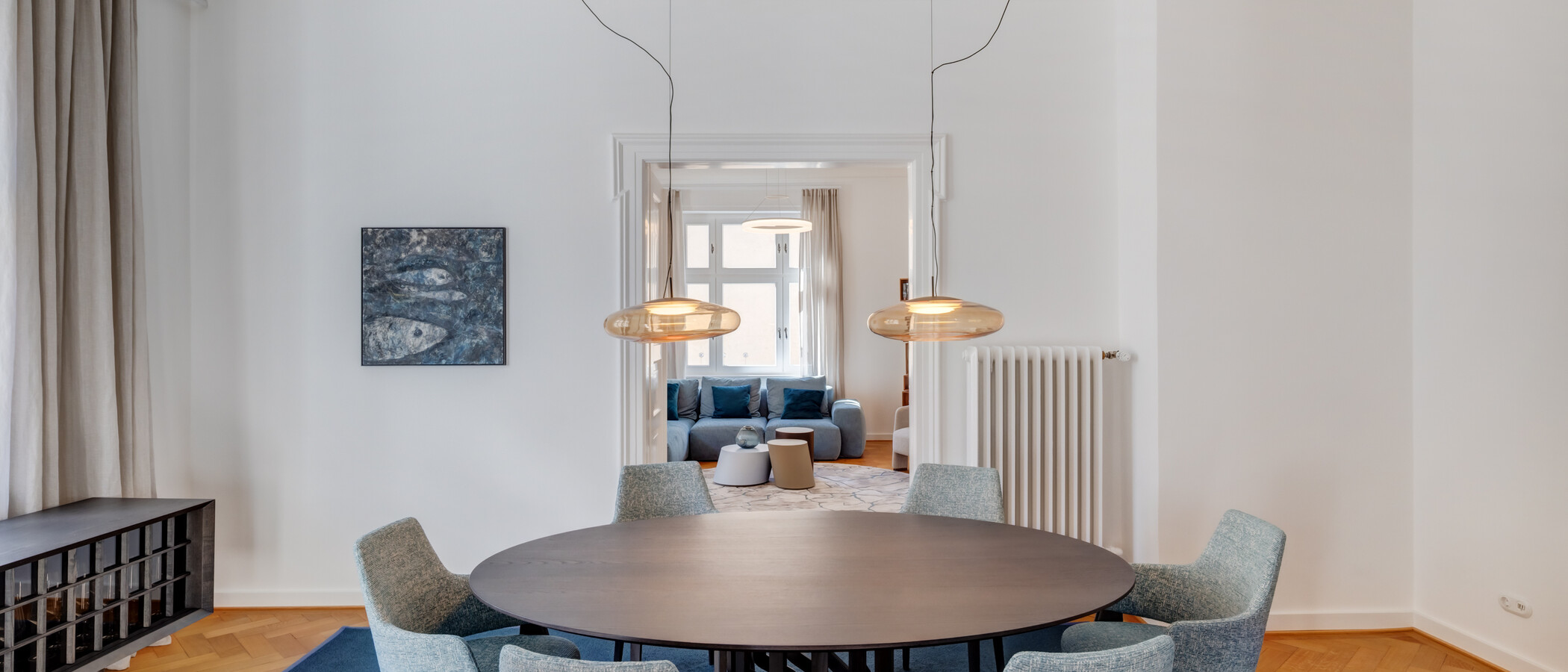 appartamento München Schwabing-Nord (zw. Leopoldstraße & Englischen Garten) 02 sala da pranzo 14397