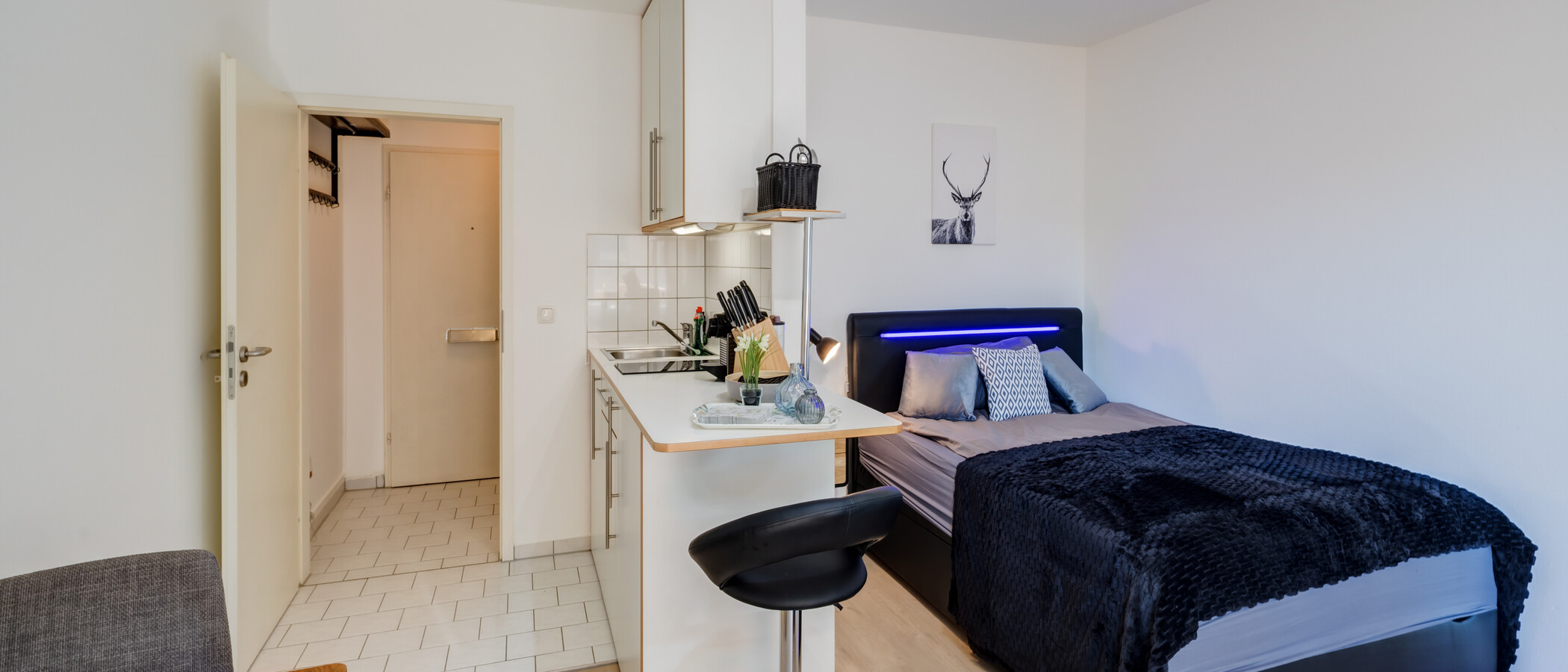 appartamento München Moosach 04 zona living 14399