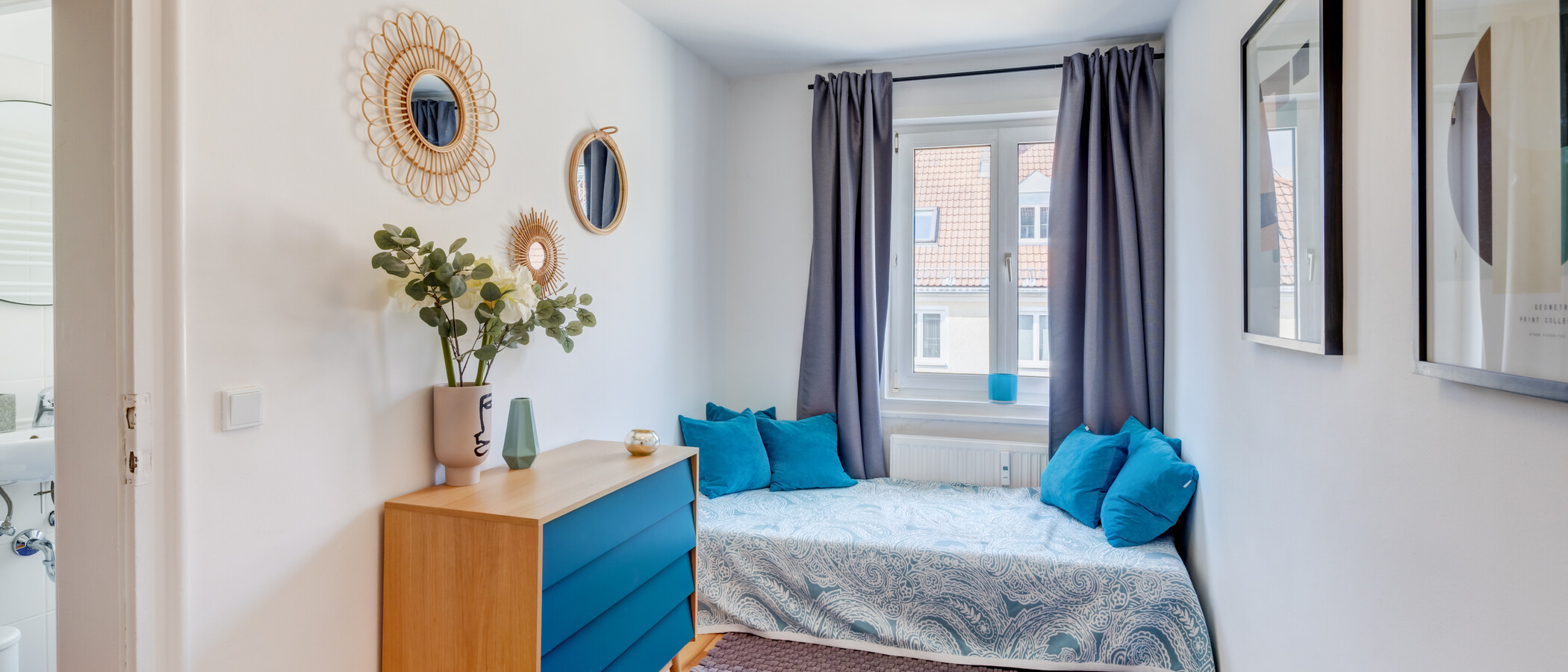 appartamento München Maxvorstadt - Rund um den Josephsplatz 01 2° camera da letto 14405