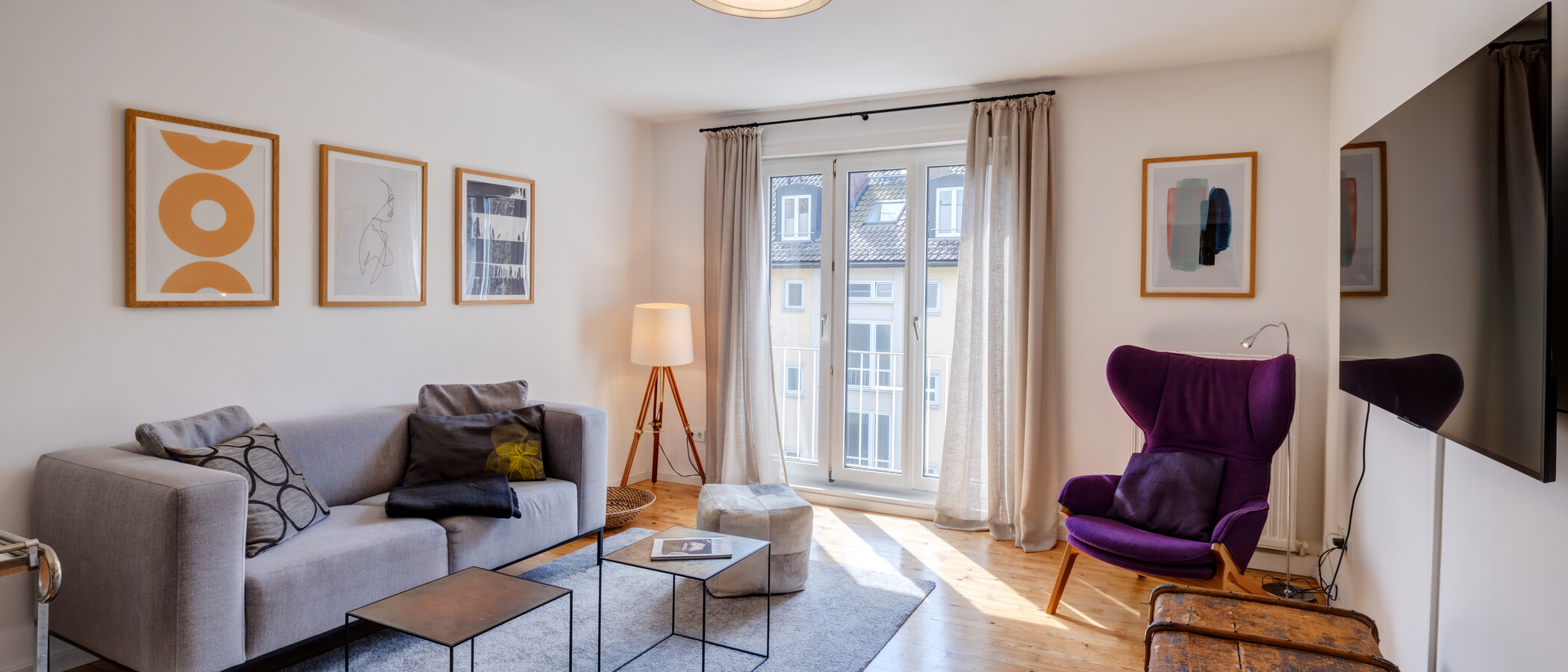 appartamento München Maxvorstadt - Rund um den Josephsplatz 01 soggiorno 14405