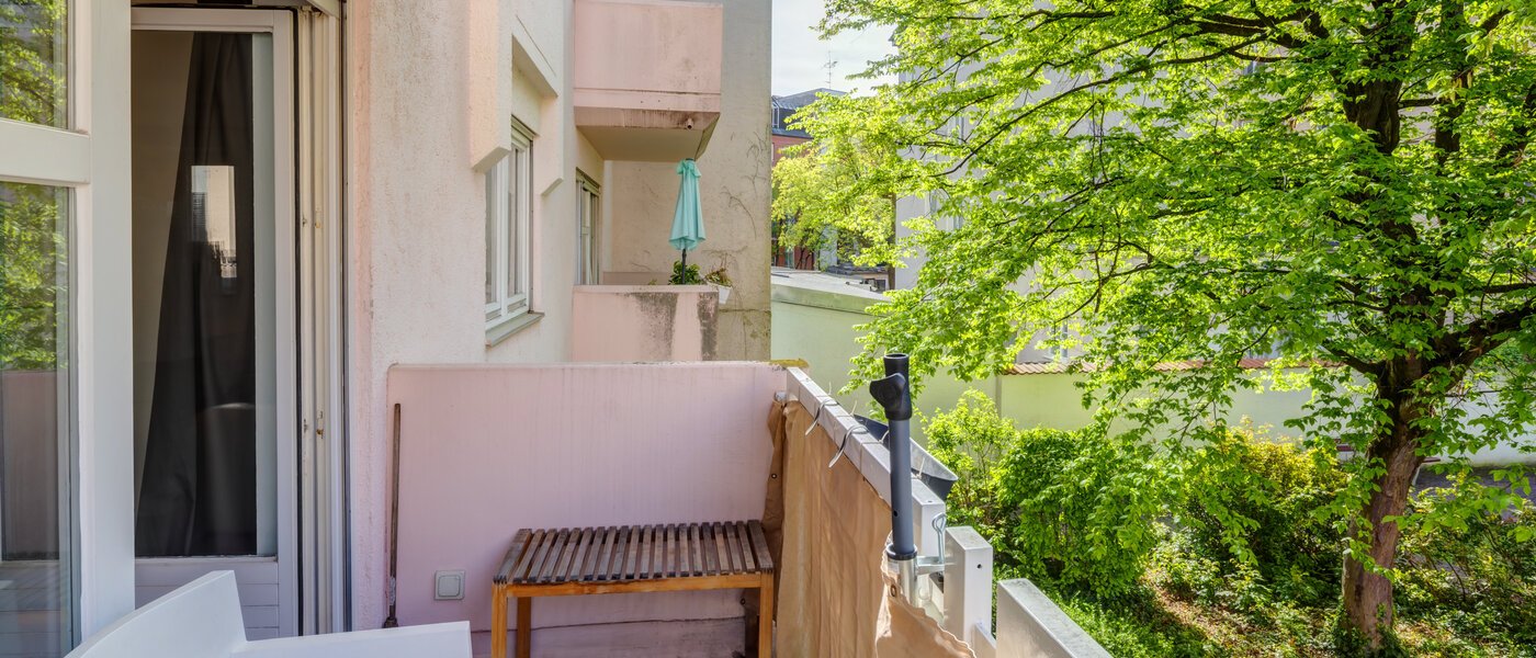 appartamento München Schwabing-West 02 balcone 14415