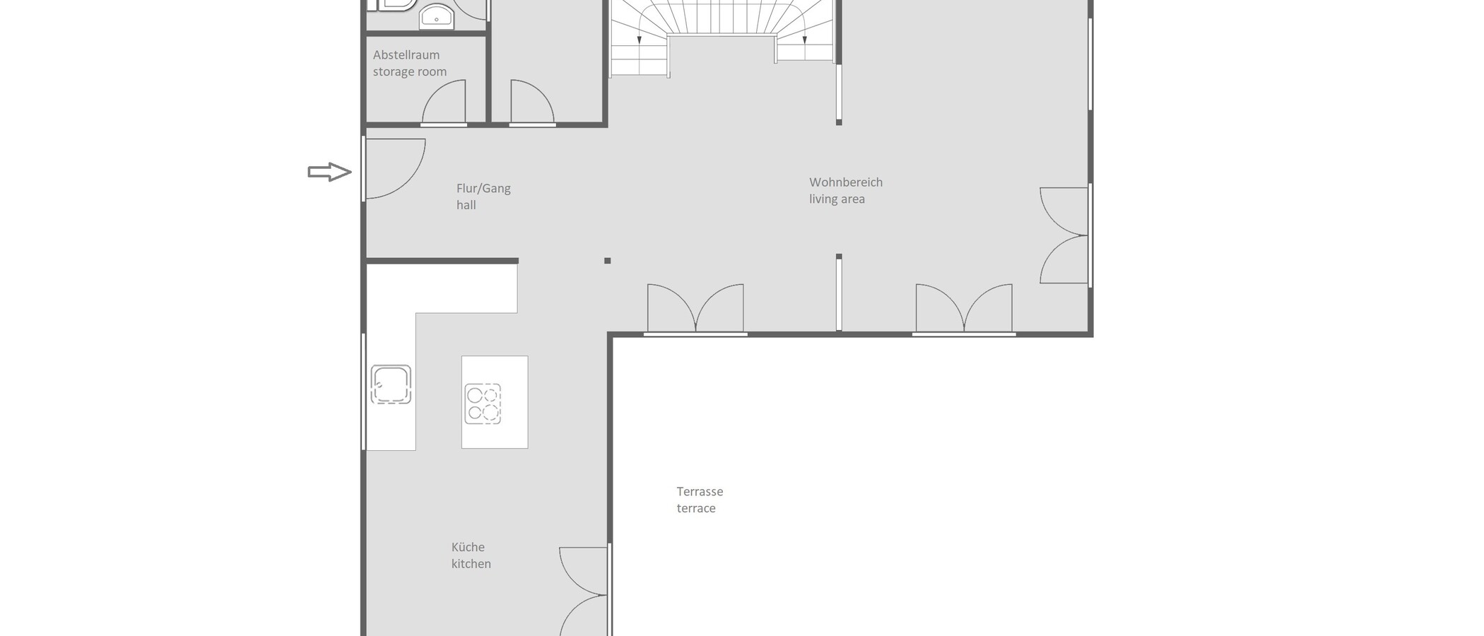 casa indipendente Schäftlarn 01 planimetria 14427