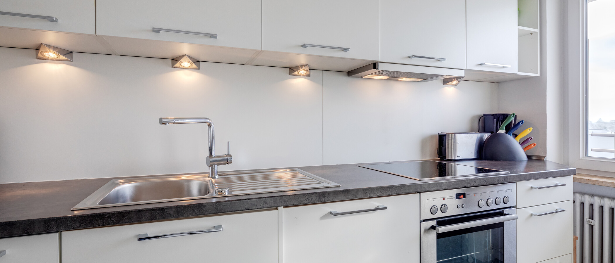 appartamento München Schwabing-Georgenschwaige 02 cucina 1443