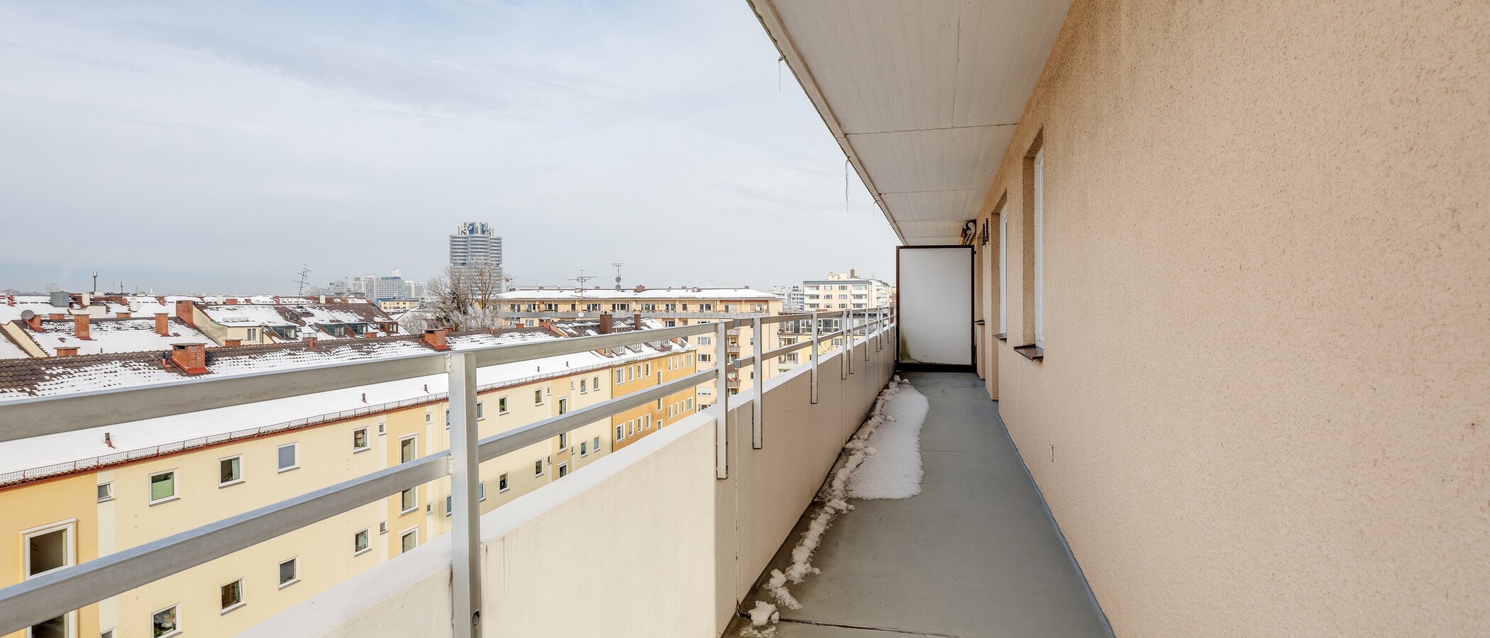appartamento München Schwabing-Georgenschwaige 03 balcone 1443