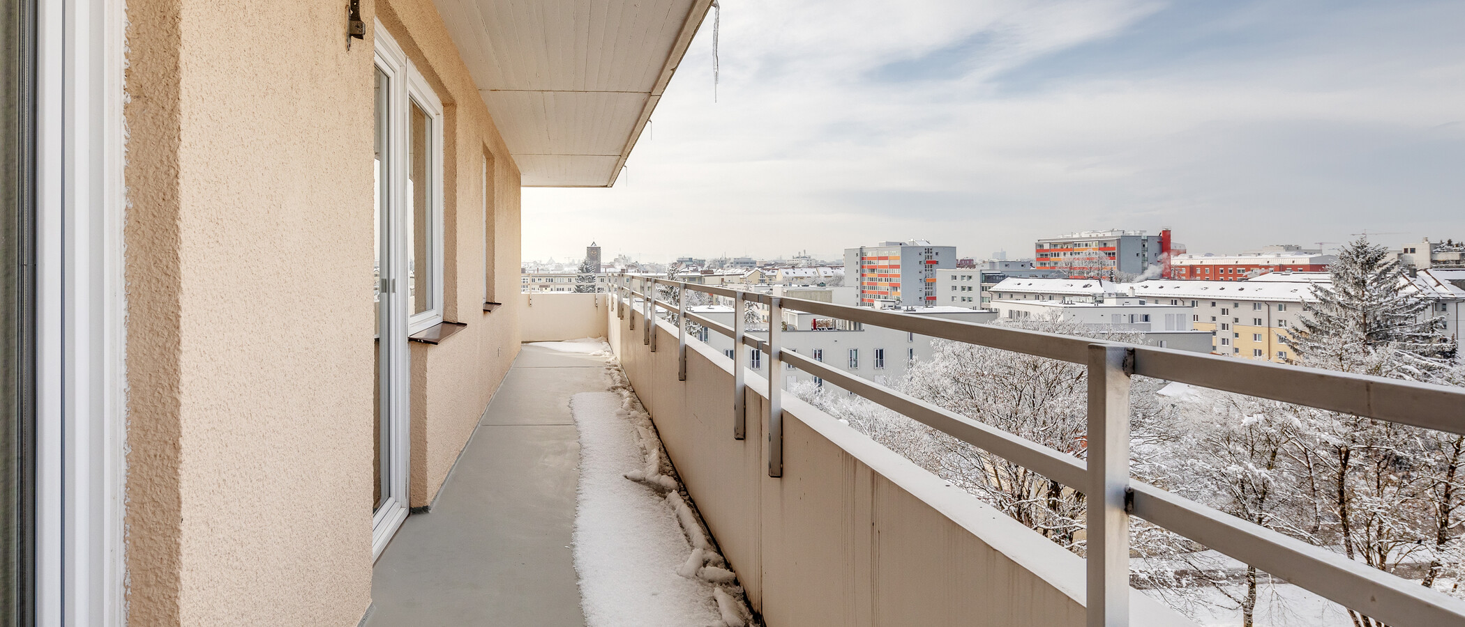 appartamento München Schwabing-Georgenschwaige 04 balcone 1443