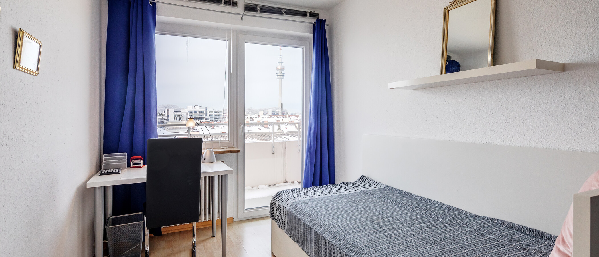 appartamento München Schwabing-Georgenschwaige 01 2° camera da letto 1443