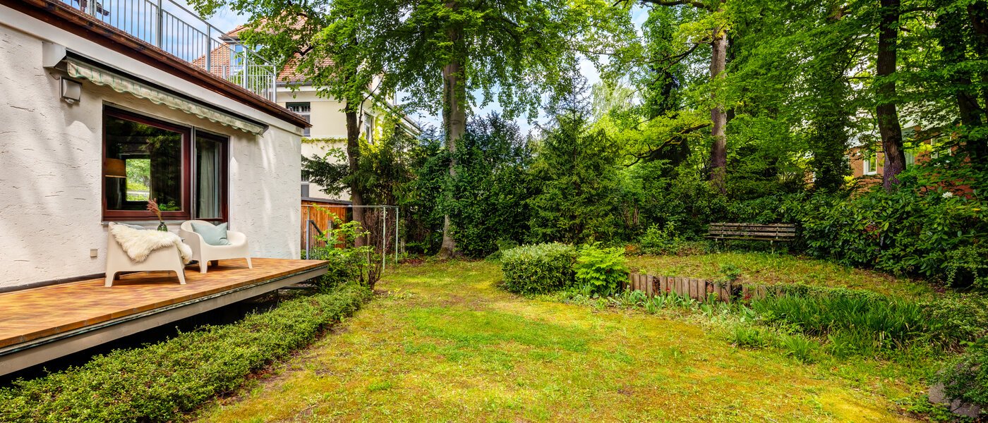 appartamento München Solln 04 giardino condiviso 14430