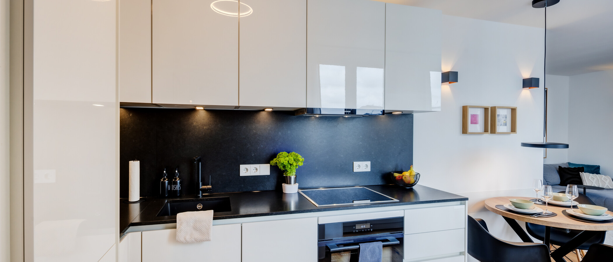 attico con terrazzo München Sendling-Westpark 01 cucina 14433