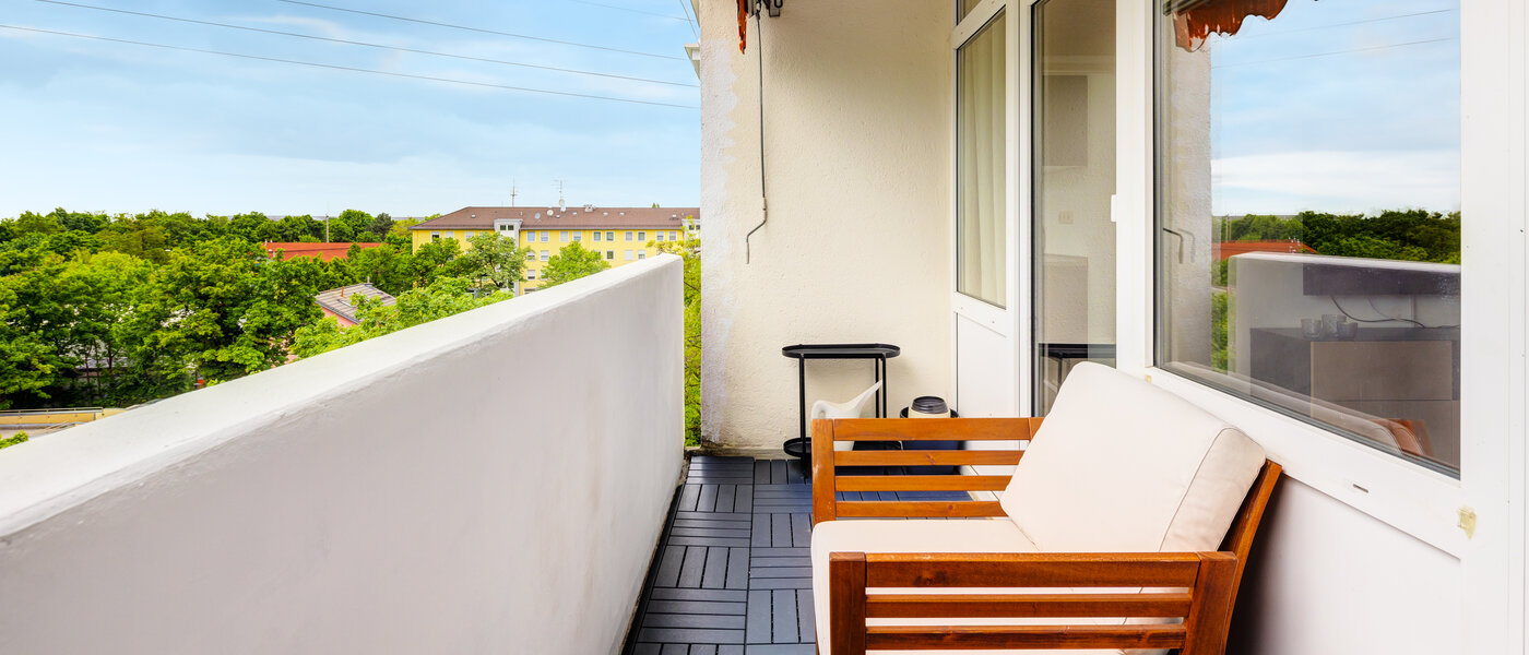 appartamento München Freimann 02 balcone 14434