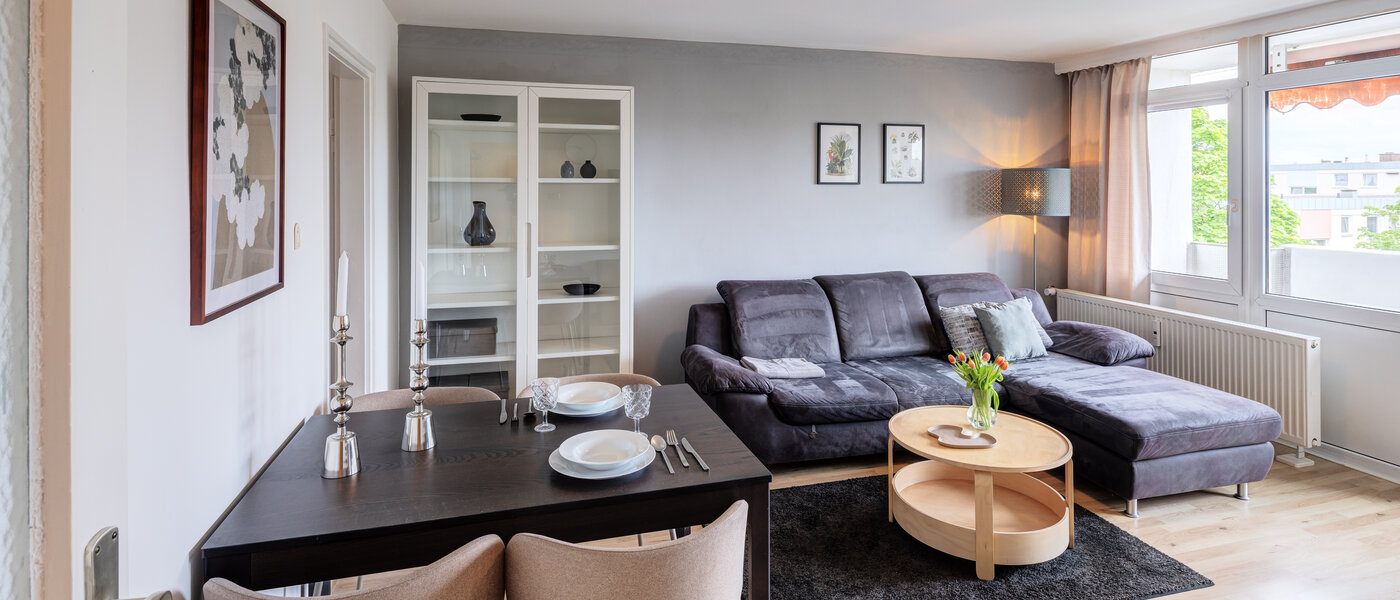 appartamento München Freimann 02 zona living 14434