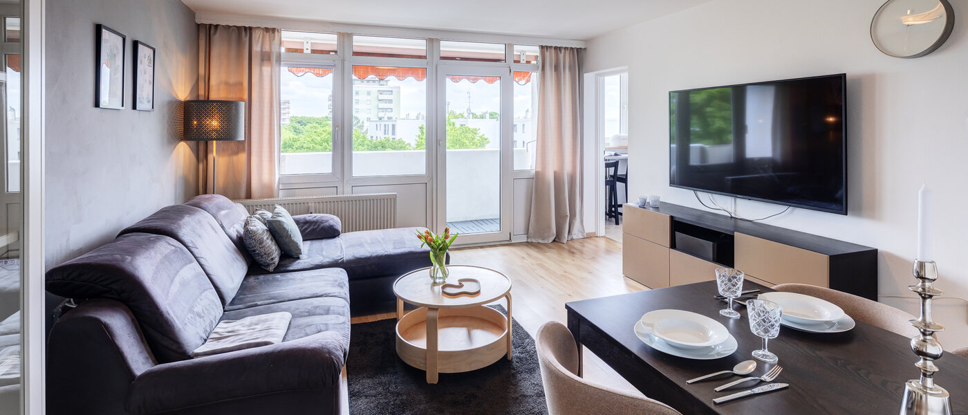 appartamento München Freimann 03 zona living 14434