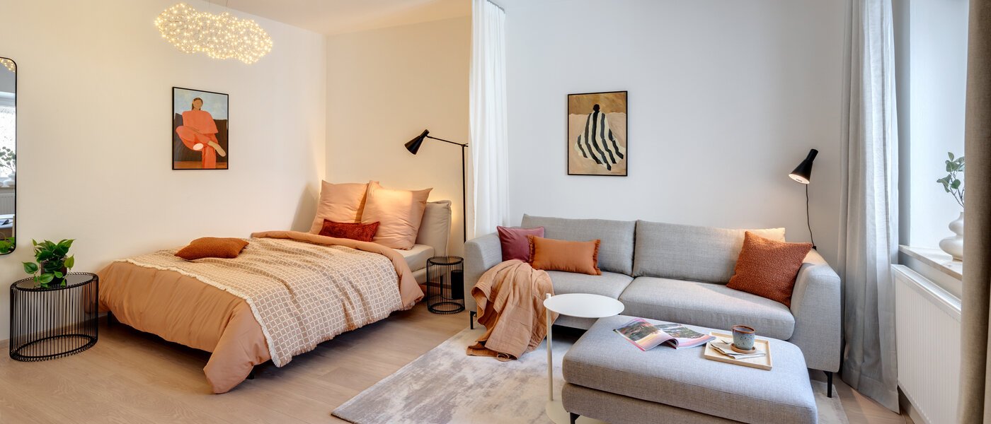 appartamento München Schwanthalerhöhe 02 zona living 14438