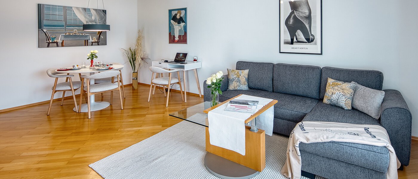 appartamento München Obermenzing 04 zona living 14444