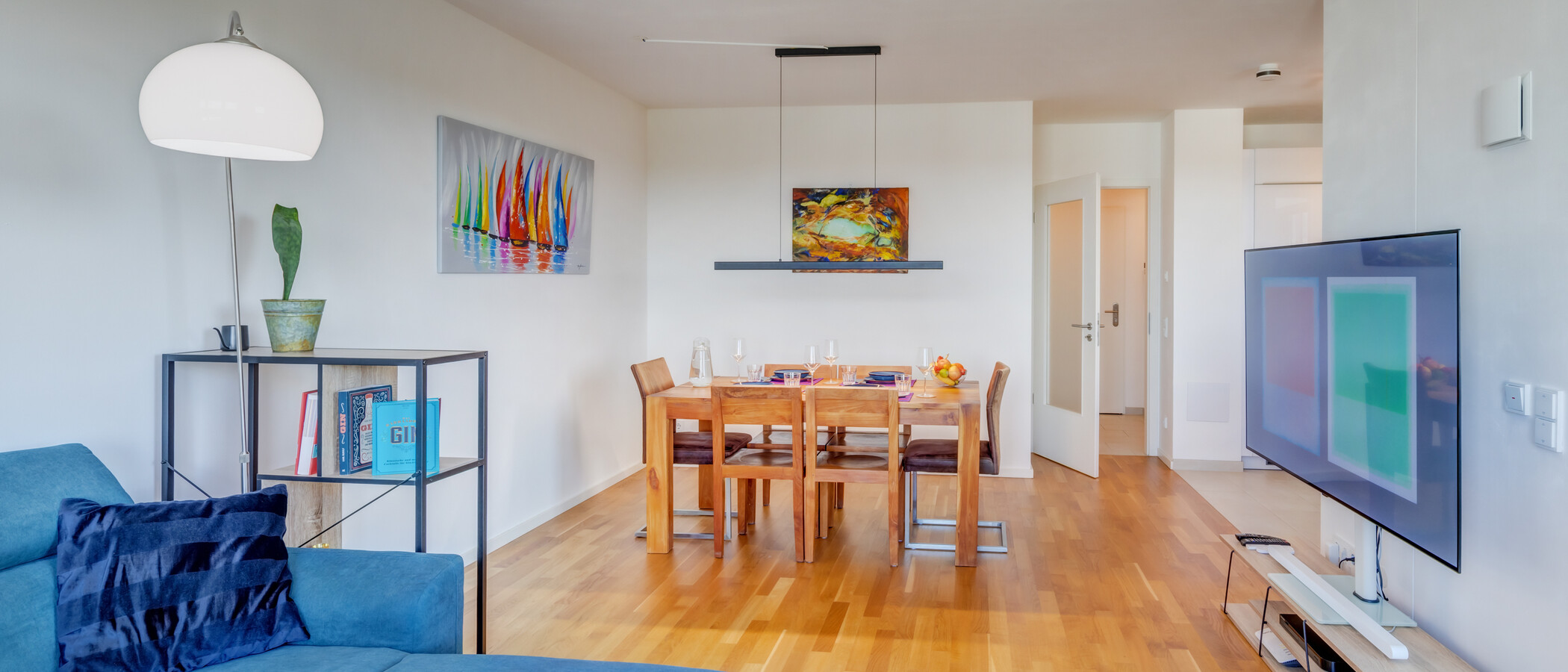 appartamento München Obersendling 04 zona living 14447